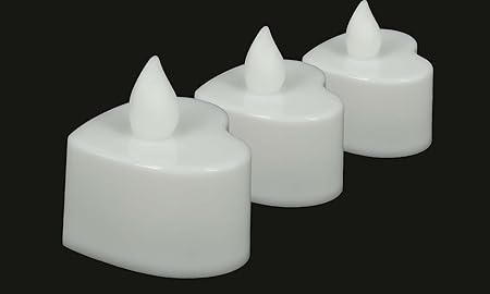 GOYAL Flameless LED Yellow Tealight Birthday/ Festival / Anniversary / All purpose (Set of 6)