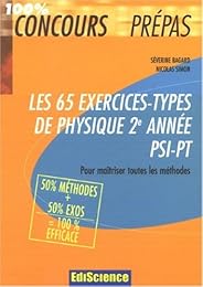 Les  65 exercices-types de physique 2e année