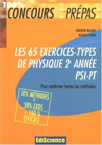 Les  65 exercices-types de physique 2e année
