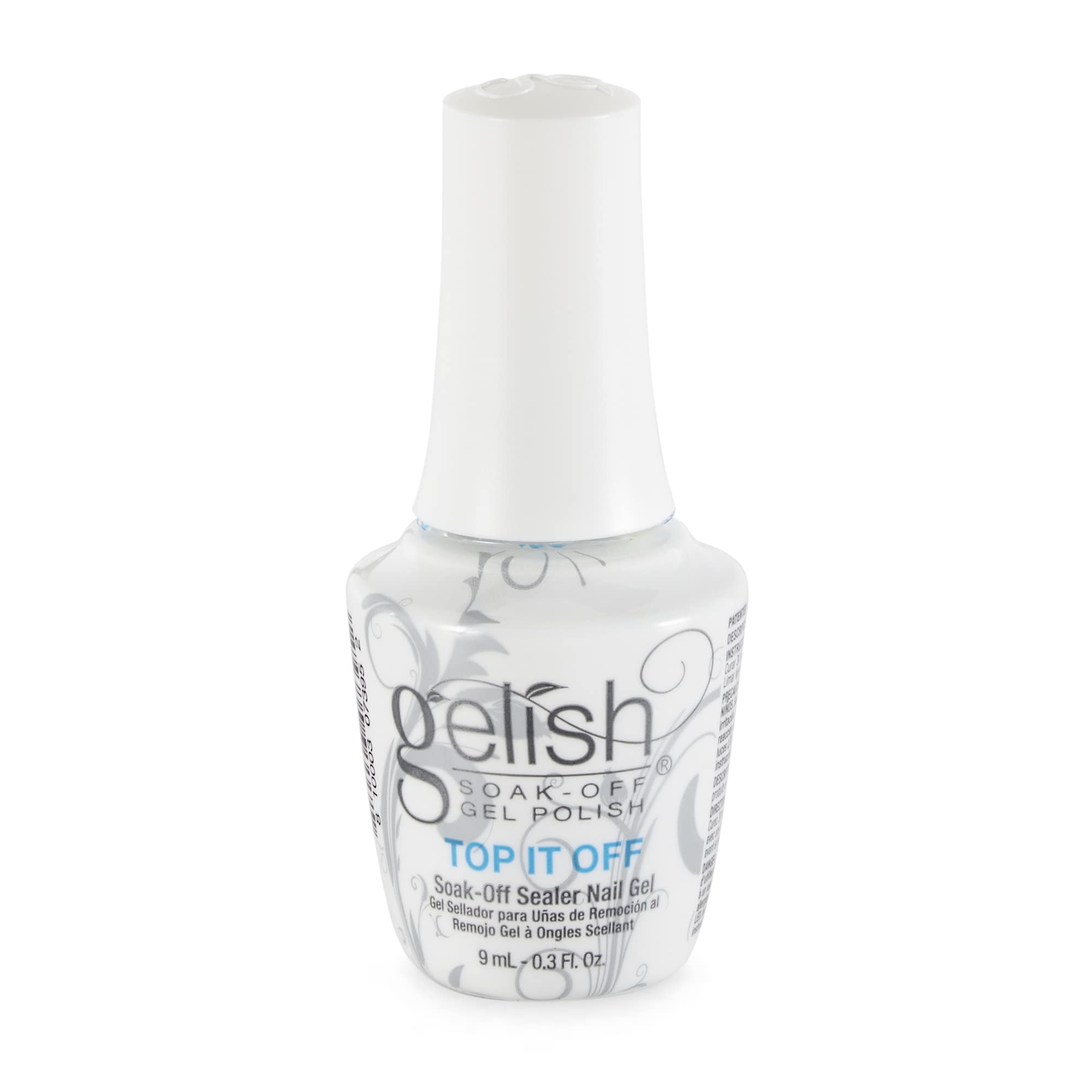 Gelish Mini Dynamic Duo - Foundation Base Gel & Top It Off Sealer Gel Set, Long-lasting, High-Shine Finish for Gel Manicures, Cures Fast in LED/UV Light, No Chips, Soak-Off, 9mL Each - Image 2