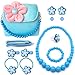 Elesa Miracle Little Girl Handbag Beauty Set Kids Plush Handbag Blue
