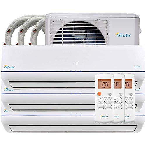 Senville 27000 BTU Multi Zone Ductless Mini Split Air Conditioner and