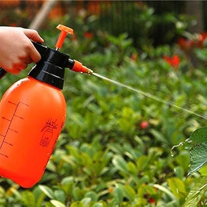 XYNO 1. 5 Litre Handheld Garden Spray Bottle Chemicals, Pesticides, Neem Oil and Weeds Lightweight Pump Pressure Water Sprayer (Multi Color)