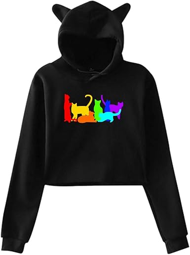 rainbow cat sweater