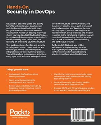 Hands On Security In Devops Ensure Continuous Security