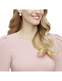 Swarovski Elements 883551 Bella aretes de clip de cristal transparentes