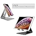 [2 Pack] Cell Phone Stand, OMOTON Desktop Cellphone Stand Tablet Stand, Advanced 4mm Thickness Aluminum Stand Holder for Mobile Phone and Tablet (Up to 10.1 inch) (Black & Silver)