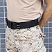 AGPTEK 2.25'' Nylon Tactical Military Style Quick Release Belt for Outdoor Heavy Duty or Law Enforcement Black