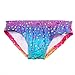 Anbaby Girls 3 Pcs Princess Mermaid Tail Swimwear Swimsuit Bikini Set Rainbow 1 120CM
