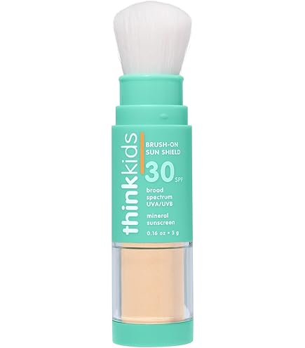 Amazon.com: Thinkkids Brush-On Sun Shield Powder Sunscreen for