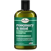 Difeel Rosemary Mint Strengthening Shampoo with Biotin 12 oz. - Made with Natural Rosemary Oil for Hair Growth
