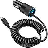 [Apple MFi Certified] iPhone Car Charger Fast