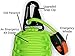 Holtzman’s Gorilla Egg : 550 Paracord Grenade Emergency Kit - Your Survival Pack Has an Upgraded Military Grade Carabiner Snap Hook is Stuffed with 18 Tools (Florescent Green)