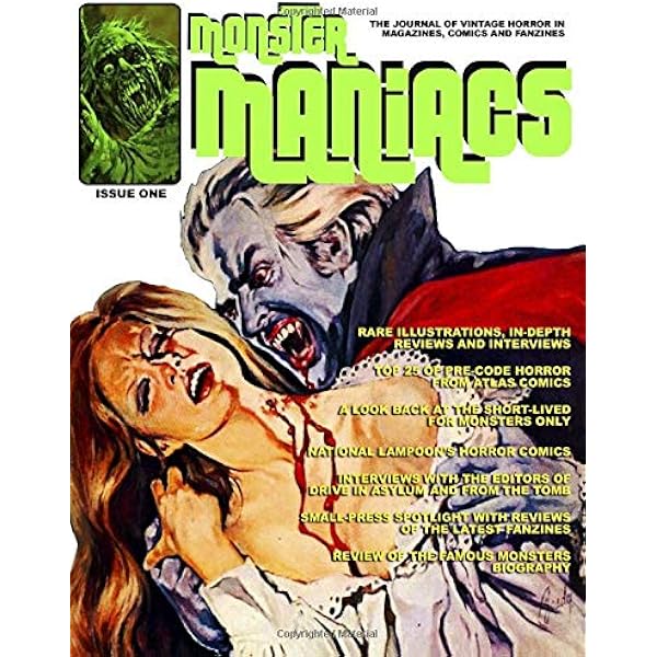 Amazon.com: Monster Maniacs issue 2 (Pulp Horror): 9798631301283