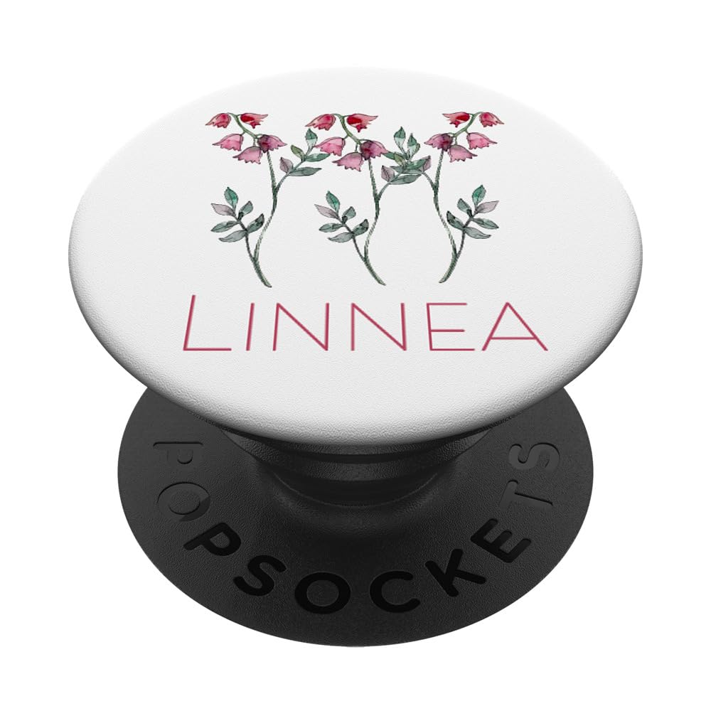 Linnea Flower Twinflower Wildflower Pink Flowers PopSockets Adhesive PopGrip