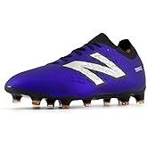 New Balance Unisex Tekela Magia Low Laced Fg V4+ Soccer Shoe,Infinity Blue/Metallic Silver/Black,Men 11 / Women 12.5