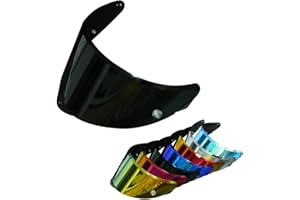 STABLENEINO AGV Pista Corsa Gprr Visor Commpatible with Pista/GPR/GPRR/Corsa/Race3 for Day and Night Use (SMOKE)