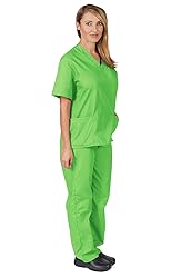 Women's Scrub Set - Medical Scrub Top and