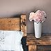 Nilos White Ceramic Vases Set of 3, Table Centerpieces Vase with Rope Design and Differing Unique Shapes for Flowers, Home Decoration