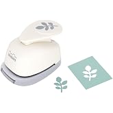 BiraBira Leaf Punch, 1 inch for Paper Crafting Scrapbooking | Creating Gift Tags, Making Embellishments, Additions to Handmade Cards