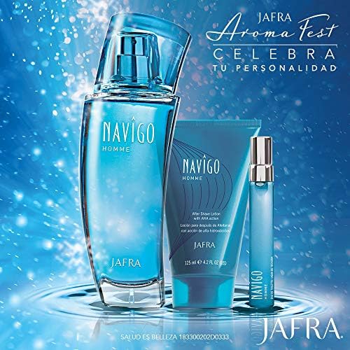 Jafra Navigo Homme EDT For Men Se - Eau de Toilette 3.3 oz, Eau de Toilette  .27 oz, Deodorant Stick 2.0 oz and After Shave Lotion 4.2 oz | Guatemala  Digital - guatemaladigital.com