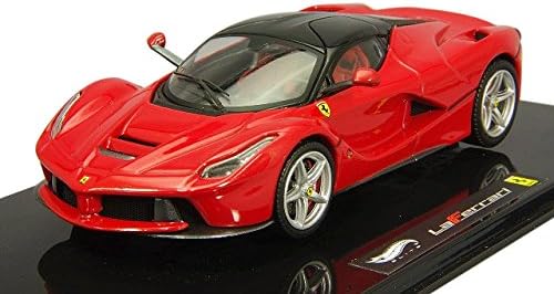 Amazon Mattel 1 43 ラ フェラーリ レッド 完成品 ミニカー ダイキャストカー ホビー