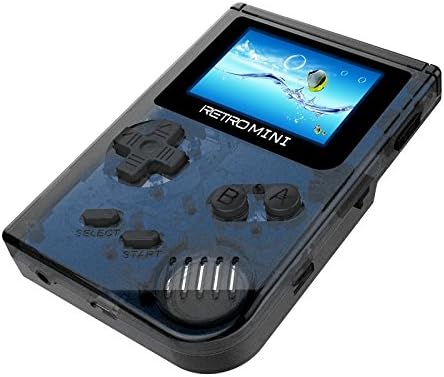 Handheld Game Console, Retro Mini Game Console 32 Bit Built in 548 Classic Game Portable Multimedia Game Player, Best Birthday Gift for Children - Black