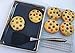Checkered Chef Quarter Sheet Pan with Wire Rack for Cooking - 1/4 Sheet Pan, 13