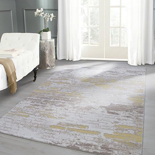Quasar Rug 120X180 e1905 Hardal (Yellow)