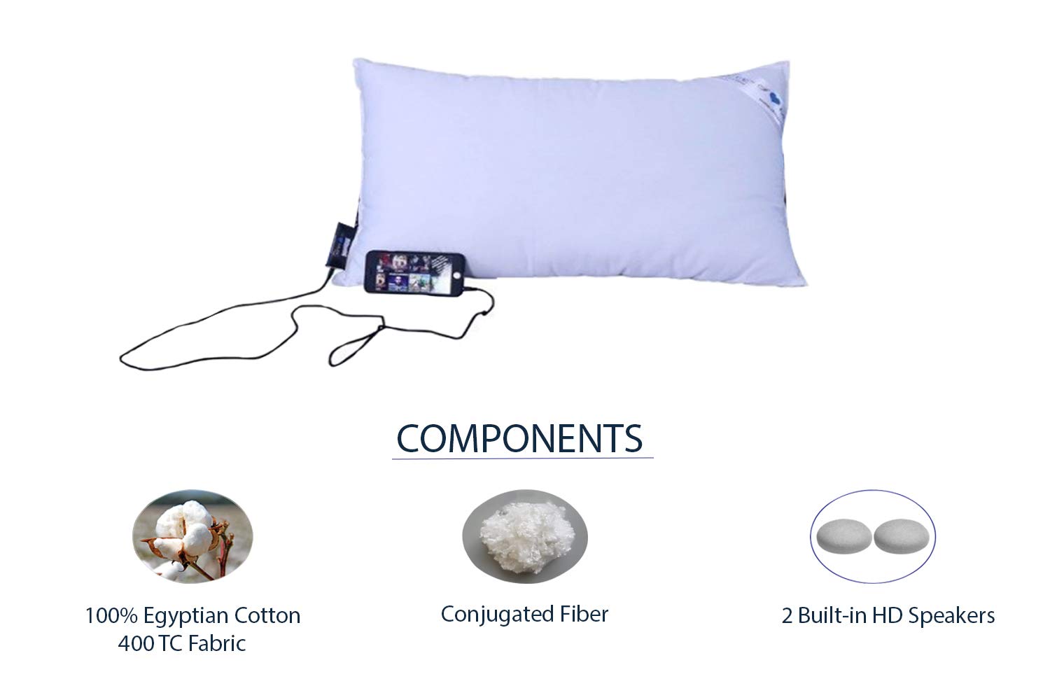 Dreamzee Music Pillow With Built In Speakers Amazon In Home