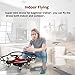 Remote Control Airplane RC Mini Drone for Kids 2.4Ghz 6-Axis Gyro 4 Channels Quadcopter Indoor / Outdoor Flying Helicopter RTF for Beginner Drone Training (Red)