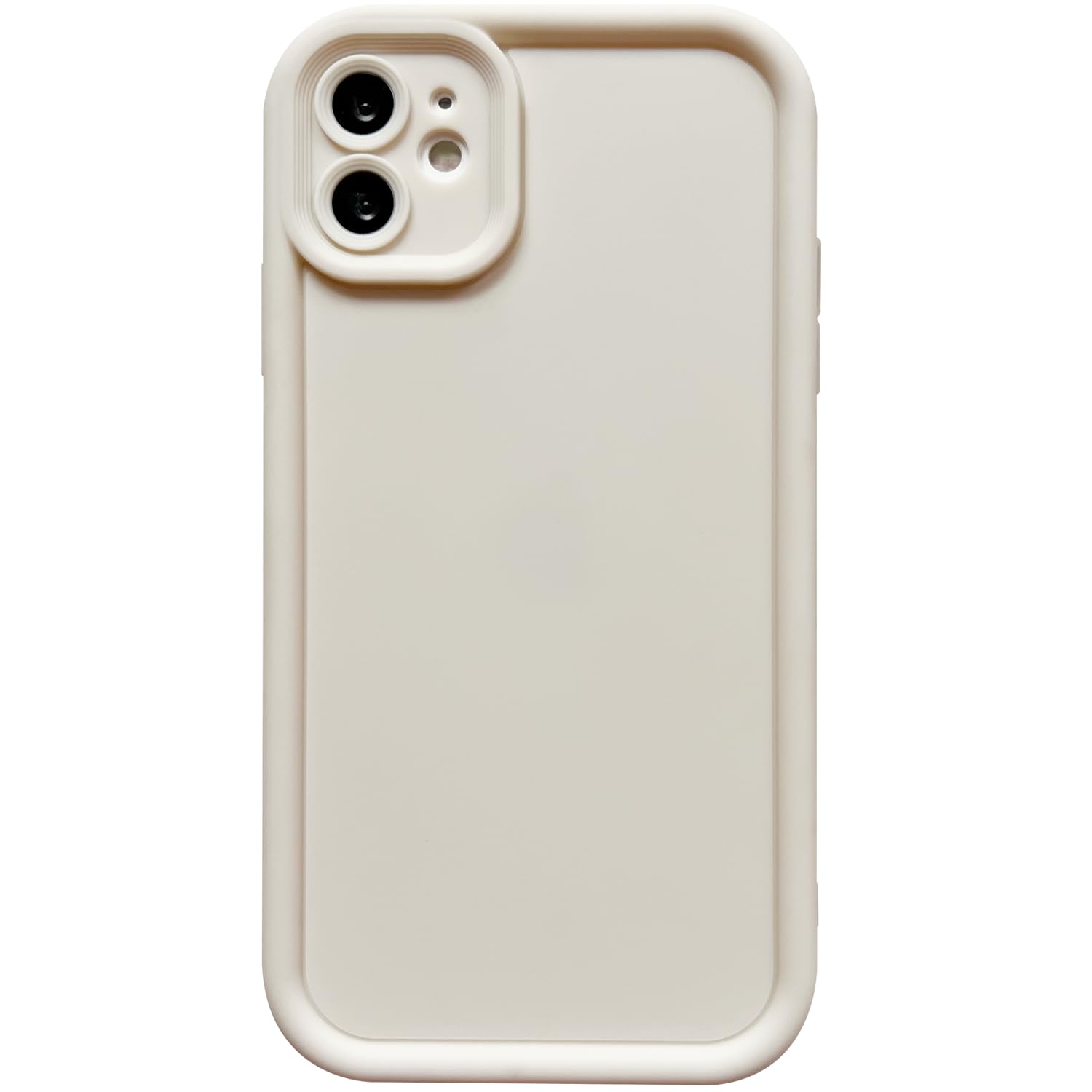 Photo 1 of Puxicu Slim Case for iPhone 11, Enhanced Camera Protection, Shockproof Skin-Friendly Touch Soft Case Cover for iPhone 11 Phone 6.1 inch, White