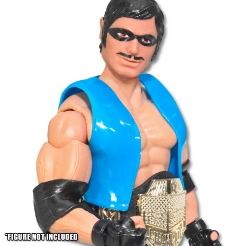 Blue Rubber Jacket Vest for WWE Wrestling Action figures