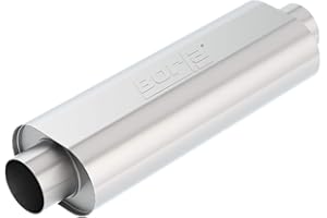 BORLA 400069 XR-1 Multicore XR-1 Multi-Core Racing Muffler For Full Bodied Cars - 4" Center Inlet/ 4" Center Outlet 5.5" x 8.5" Oval 23" Long Body 28" Overall Length. Universal. Reversible.