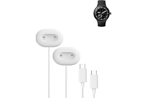 BOVUGAC [2 Pack] for Google Pixel Watch 4 SmartWatch Charger, Magnetic Replacement Type-C Charging Cable Compatible with Goog