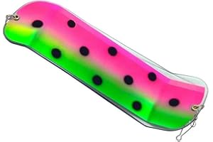 HOTSPOT Hot Spot 14 11" Great Lakes Series Flasher, Watermelon, Multicolor, one Size