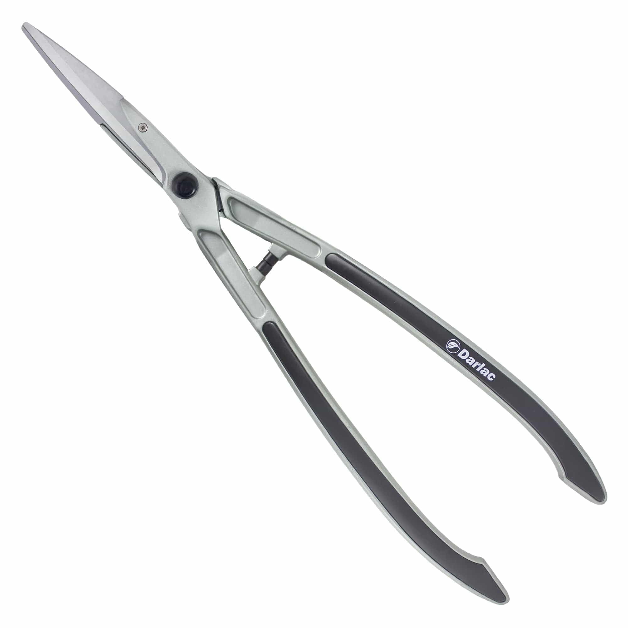 Darlac Lightweight Shear 8” – Extra Long Razor Sharp Blades for Greater Cut Capacity – Long Handles For Extra Reach Ideal For Grass & Hedge Trimming & Topiary – Lightweight SK5 High Carbon Steel Blade