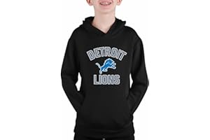 Team Fan Apparel NFL Youth Gameday Hooded Sweatshirt, Pro Football Hoodie Pullover Sweatshirt, Sports Apparel Boys and Girls