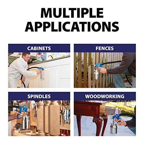 Earlex HV5500 HVLP Spray Station Paint Sprayer for Woodworking and