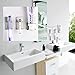 Sumnacon Adjustable Electric Toothbrush Holder, Stainless Steel 2 Pcs Thoothbrush and 1Pcs Toothpaste Holder Wall Mounted, 3M Adhesive Brushing Tumbler Mug Organizer Bathroom