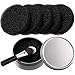 Makeup Brush Cleaner 2 in 1 Color Removal Sponge for Eye Shadow Blush Color Foundation Make-up Removals from Makeup Brush to Switch Color (6 Packs)