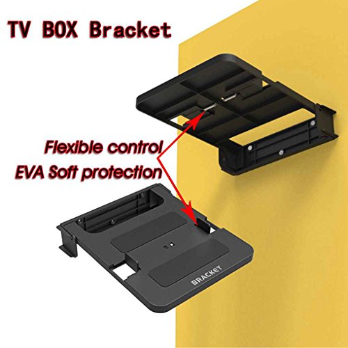 You May Wall Mount Set Top Box Stand Mounts Bracket DVD Foldable Mount Router Holder for TV Box