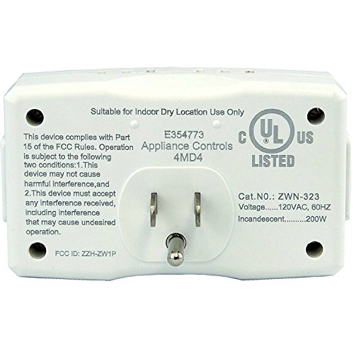 Enerwave Z-Wave Plus Plug-in Meter Dimmer Module