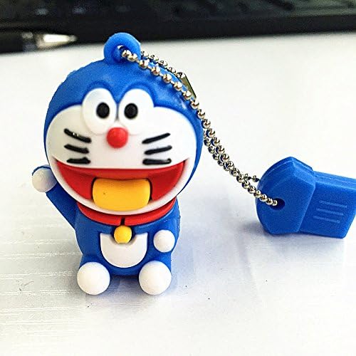 32GB doraemon shape Style USB Flash Drive keychain