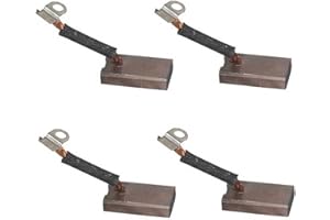 LEFITPA 4 Pack Replacement 143-44000 Starter Generator Brush Set for Club Car E-Z-GO for Yamaha Golf Carts 81-81200 GHI9100-4 Models (1.02'' Length x .53'' Width x .22'' Height)