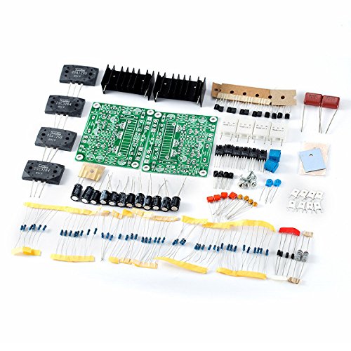 Stereo 2.0 Channel Power Amplifier DIY Kit SanKen 2SA1295 2SC3264 Transistor