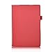 Acer Iconia One 10 B3-A20 case, KuGi Multi-Angle Stand Slim-Book PU Leather Cover Case only fit for for Acer Iconia One 10 B3-A20 tablet (Red)
