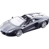 Maisto M31504B 1:24 Dull Black Lamborghini Aventador Roadster