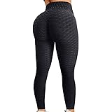JGS1996 Women's High Waist Yoga Pants Tummy Control Slimming Booty Leggings Workout Running Butt Lift Tights