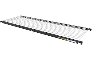 Metaltech Storage Shelf for Interior Scaffolding, Heavy Duty 200 lb Capacity, Metal Shelves for Storage, Shelf Organizers, Scaffolding Accessories, Storage Racks and Shelving